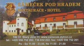 Zámeček pod hradem